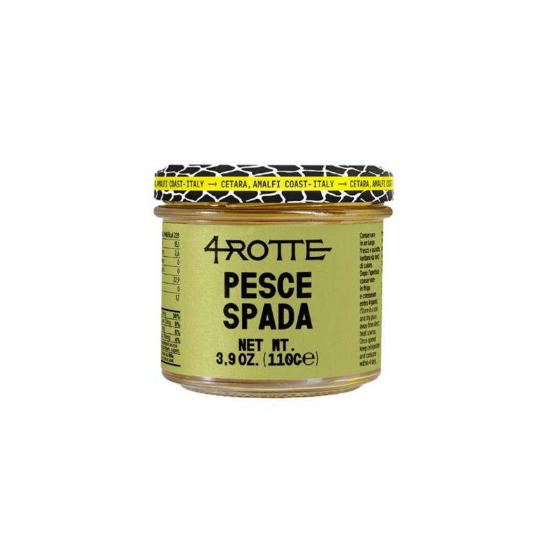 Armatore 4 Rotte PESCE SPADA in OLIO OLIVA 110gr